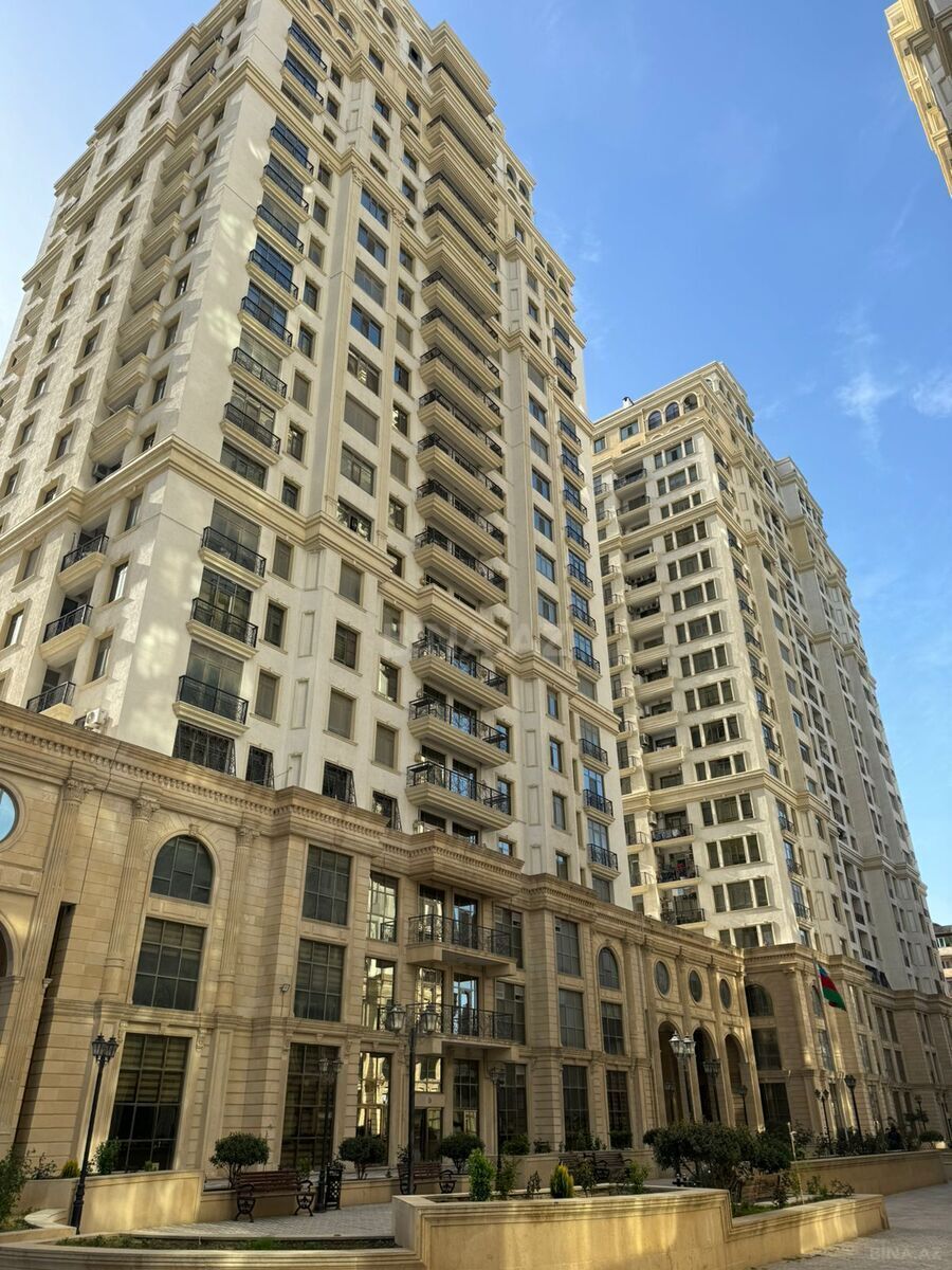 3 otaqlı yeni tikili 101 m², Elmlər Akademiyası m.