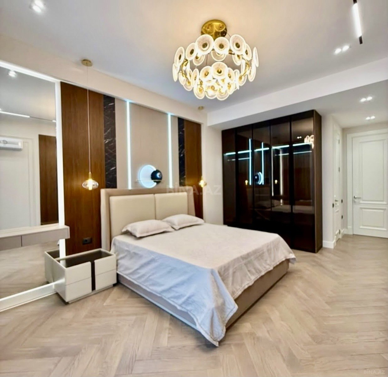 3 otaqlı yeni tikili 130 m², Nəsimi r. - şəkil 2