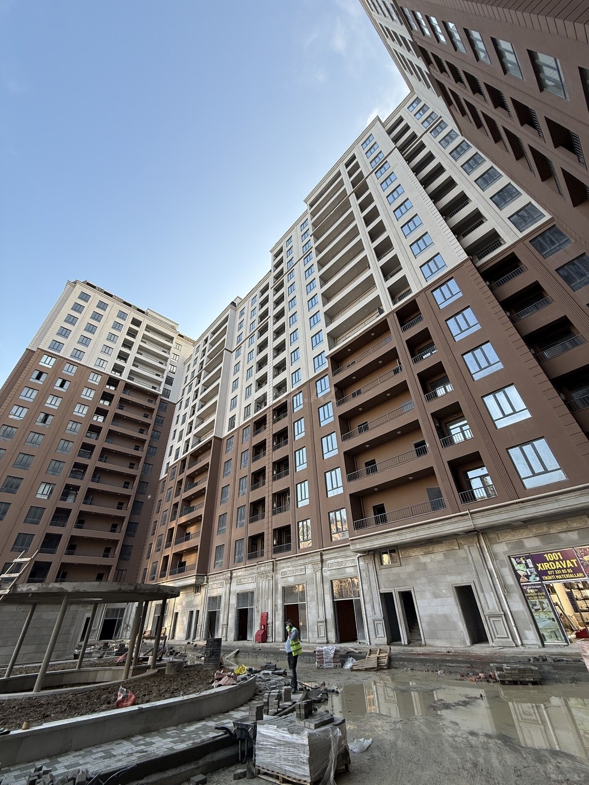 2 otaqlı yeni tikili 51 m², Binəqədi r.