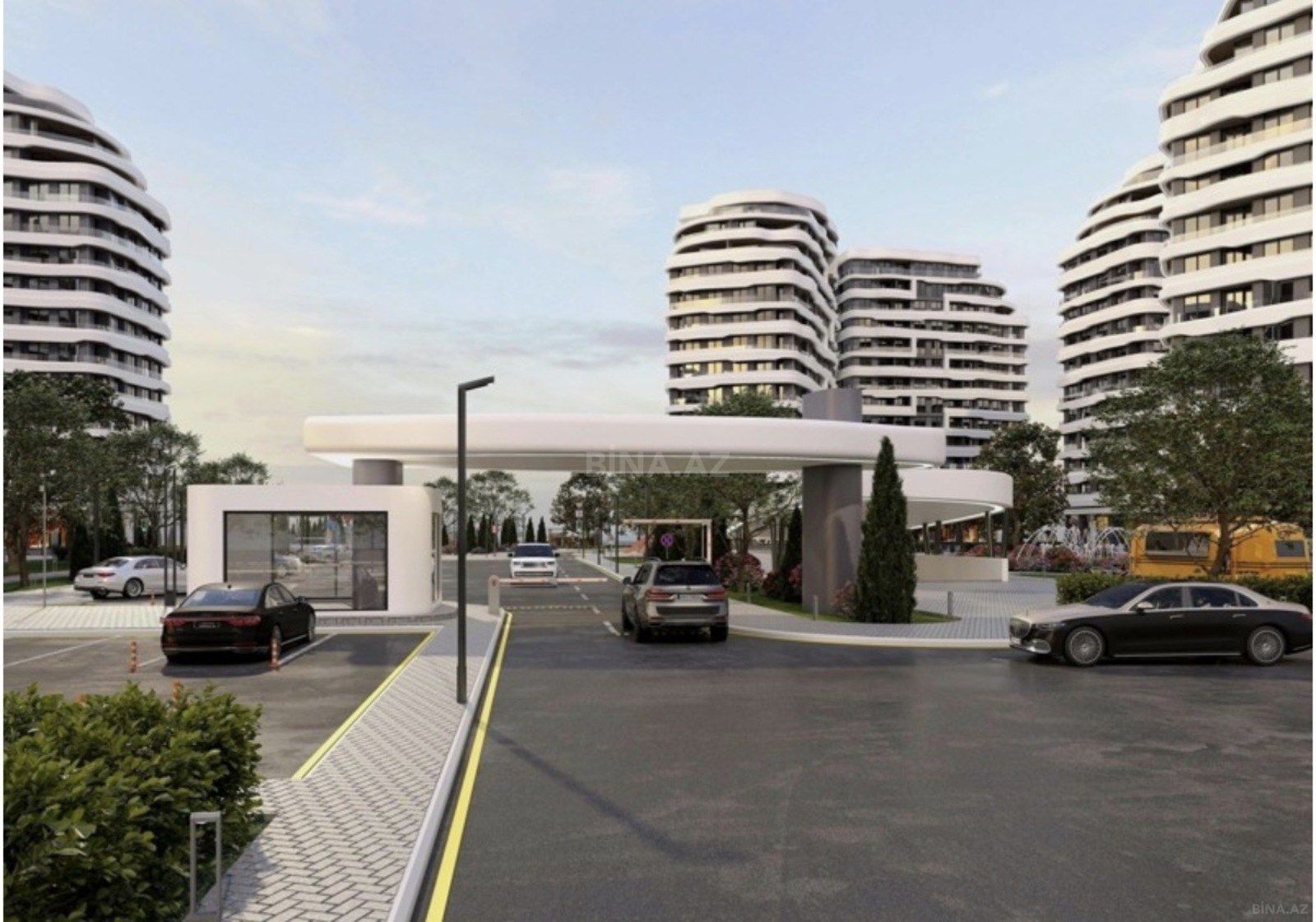 2 otaqlı yeni tikili 61 m², Bakıxanov q. - əsas şəkil