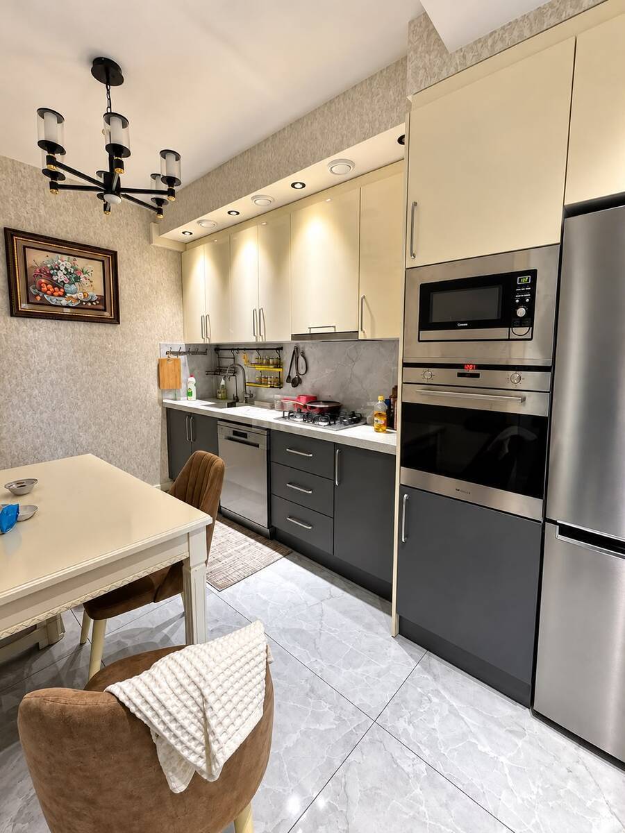 3 otaqlı yeni tikili 121 m², Elmlər Akademiyası m. - şəkil 2
