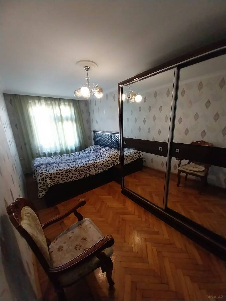 3 otaqlı köhnə tikili 80 m², İnşaatçılar m. - şəkil 2