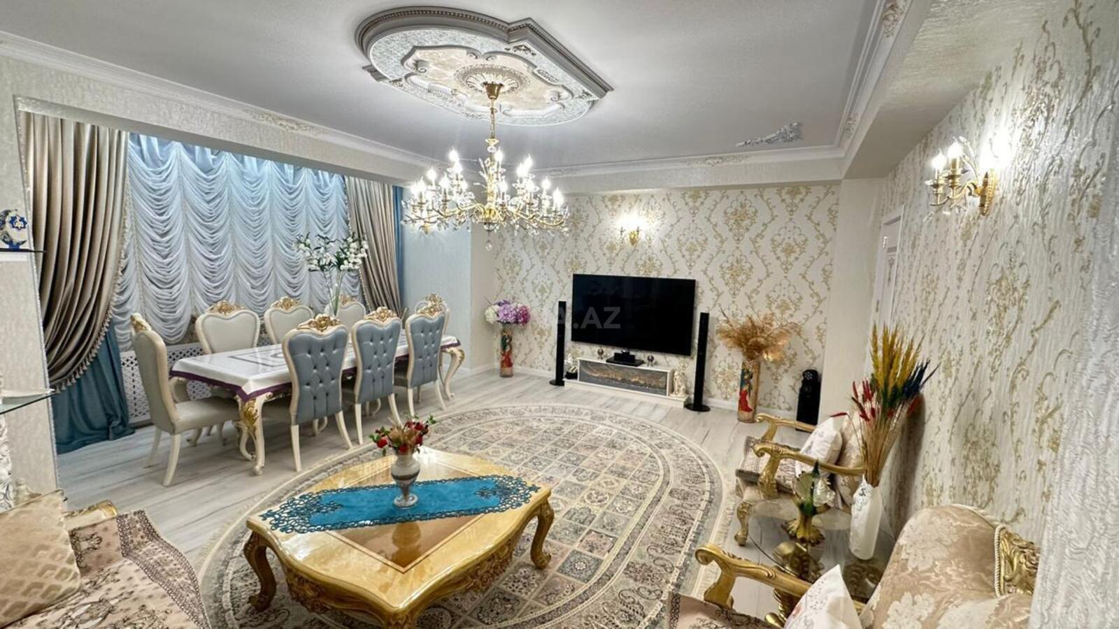 4 otaqlı yeni tikili 160 m², Nizami r. - şəkil 2