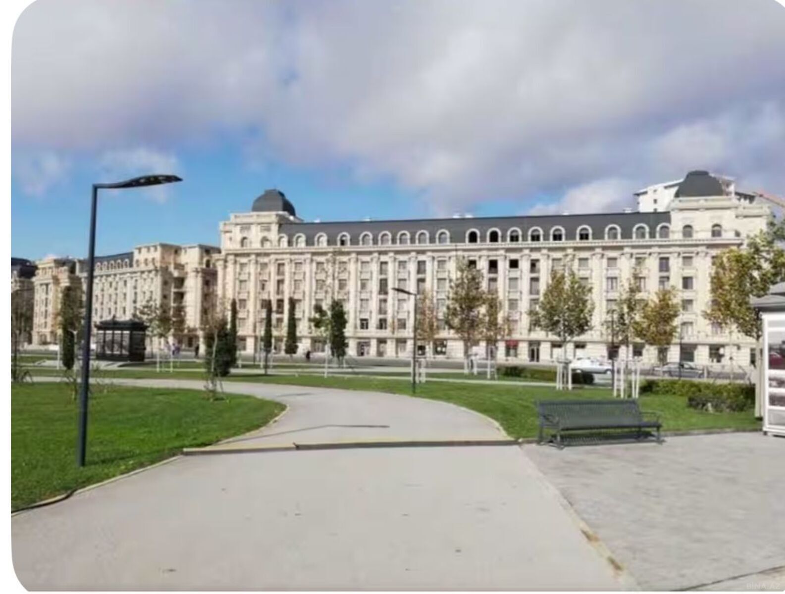 3 otaqlı yeni tikili 117 m², Bayıl q.