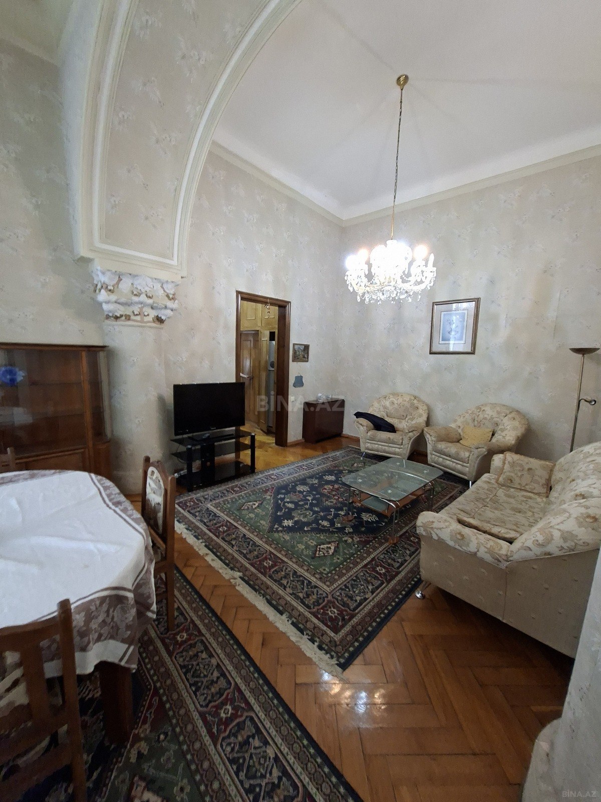 4 otaqlı köhnə tikili 100 m², İçəri Şəhər m.
