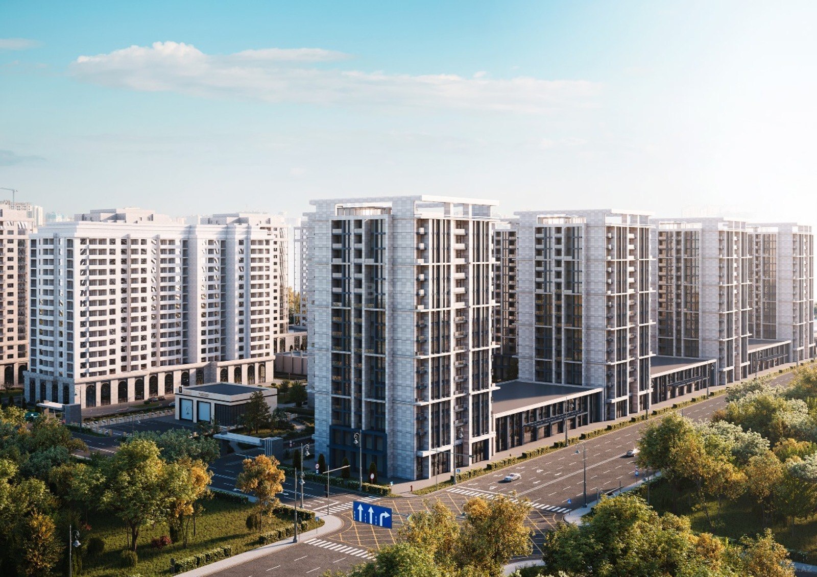 2 otaqlı yeni tikili 72 m², Ulduz m.