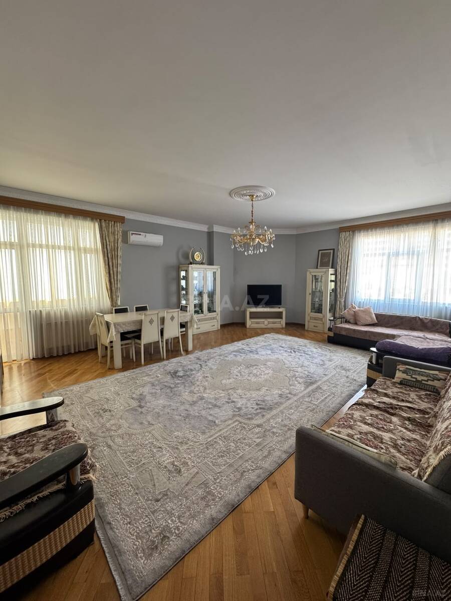 3 otaqlı yeni tikili 160 m², Elmlər Akademiyası m. - əsas şəkil