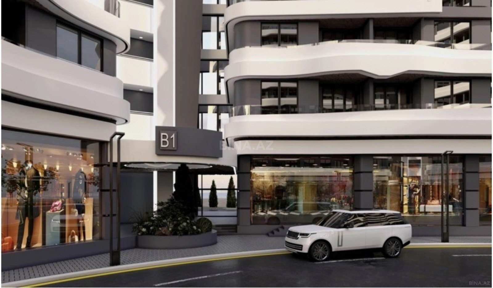 2 otaqlı yeni tikili 61 m², Bakıxanov q. - şəkil 2