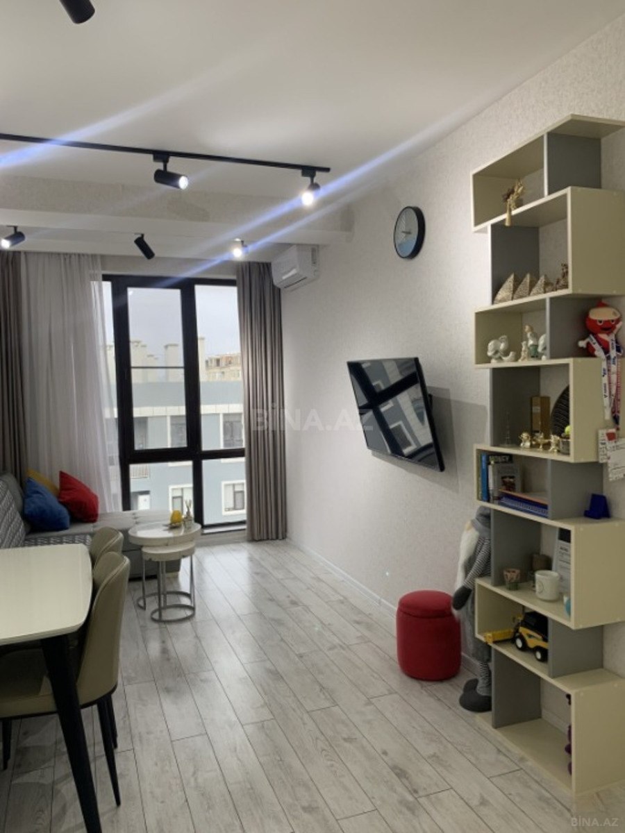 2 otaqlı yeni tikili 62 m², Nərimanov r. - şəkil 3