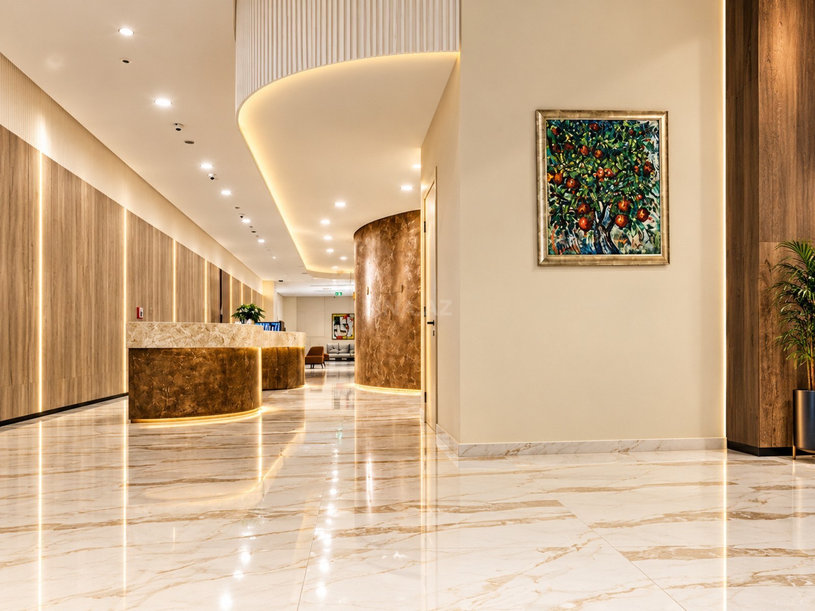 3 otaqlı yeni tikili 110 m², Elmlər Akademiyası m. - şəkil 2