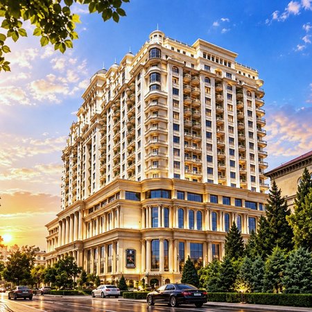 3 otaqlı yeni tikili 110 m², Elmlər Akademiyası m.